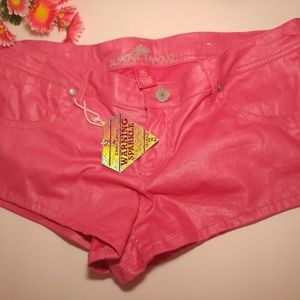 Almost Famous Pink Shorts Size 15 NWT